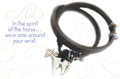 herd bracelet with beads